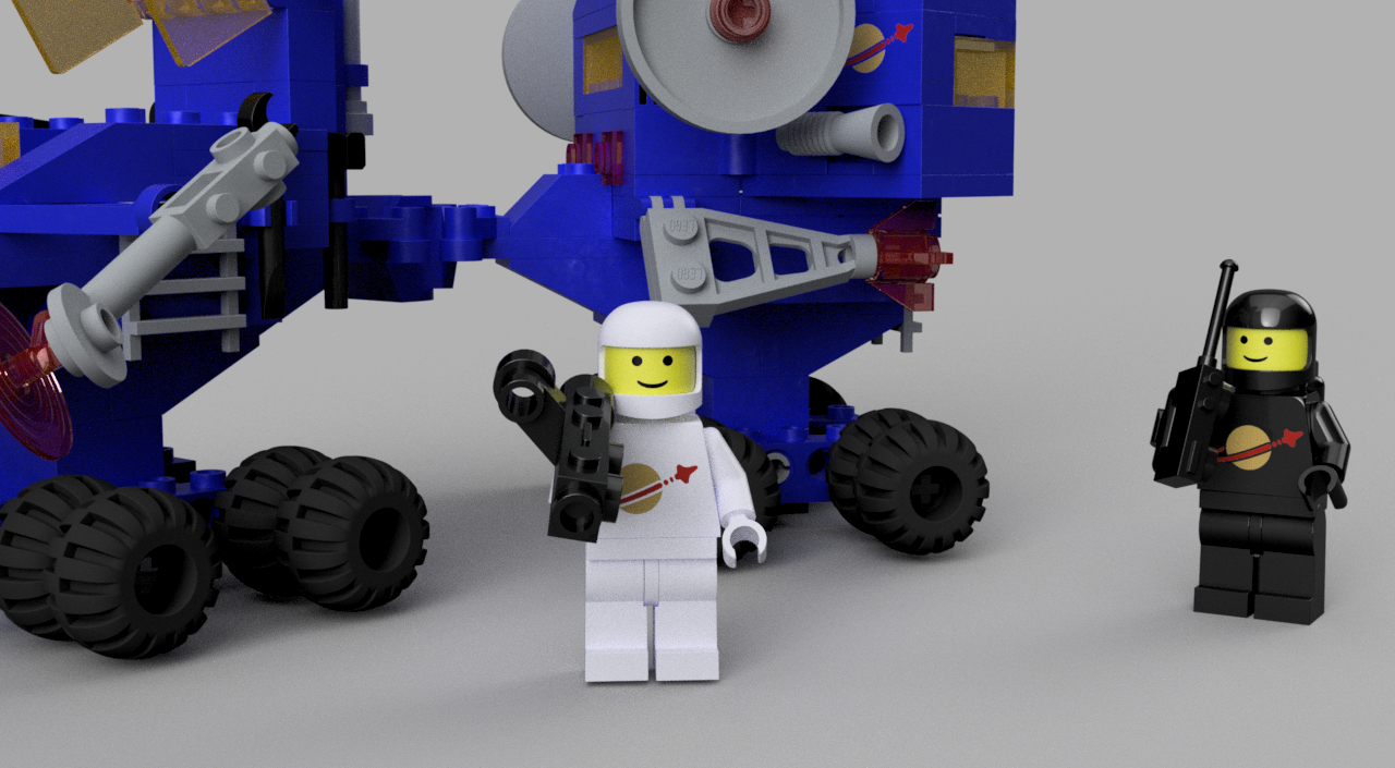 A3003953-乐高积木 6928 铀搜索车